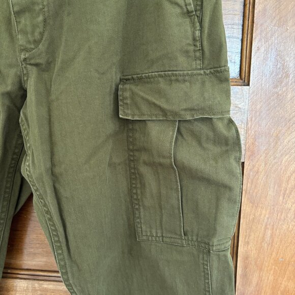 J.Crew Mercantile Flex Olive Green Cargo Straight Leg Pants - 35x32 - Picture 3 of 4